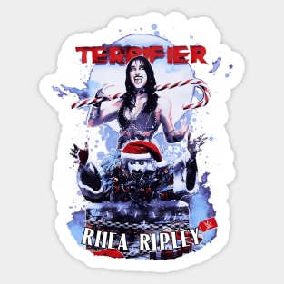 Rhea Ripley Terrifier Horror Christmas Sticker
